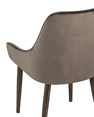 Кухонный стул Stool Group Диана велюр коричневый (ножки дерево) MC101-2 KD HLR-49 5