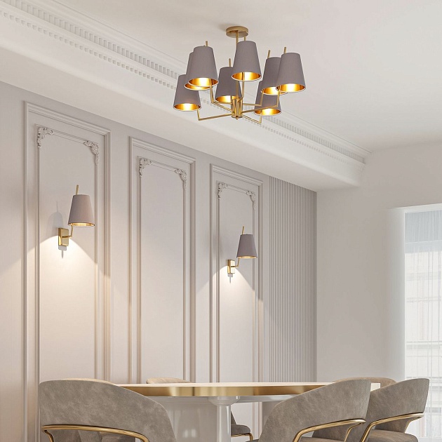 Бра Eurosvet Topanga 60173/1 латунь a069016 Фото № 5