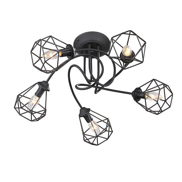 Потолочная люстра Vitaluce V4930-1/5PL изображение 2 Потолочная люстра Vitaluce V4930-1/5PL Фото № 2