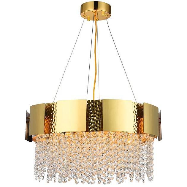 Подвесная люстра Natali Kovaltseva Empire 76014/8C Gold Фото № 1