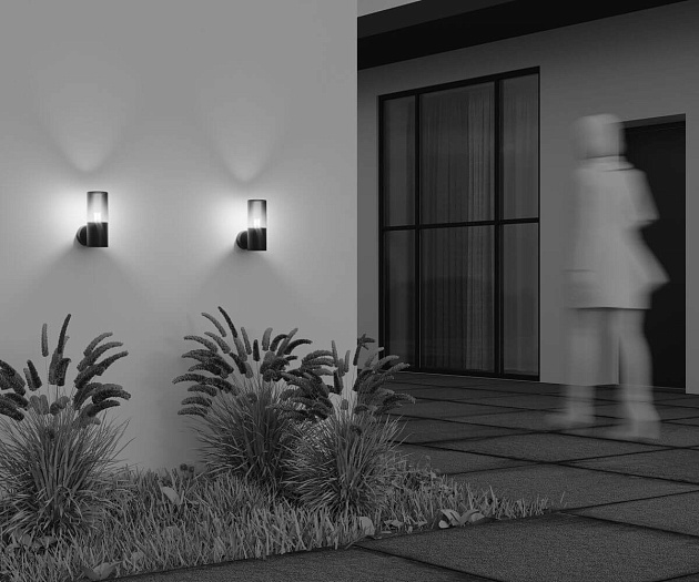 Уличный настенный светильник Maytoni Amas O432WL-01GF Фото № 3