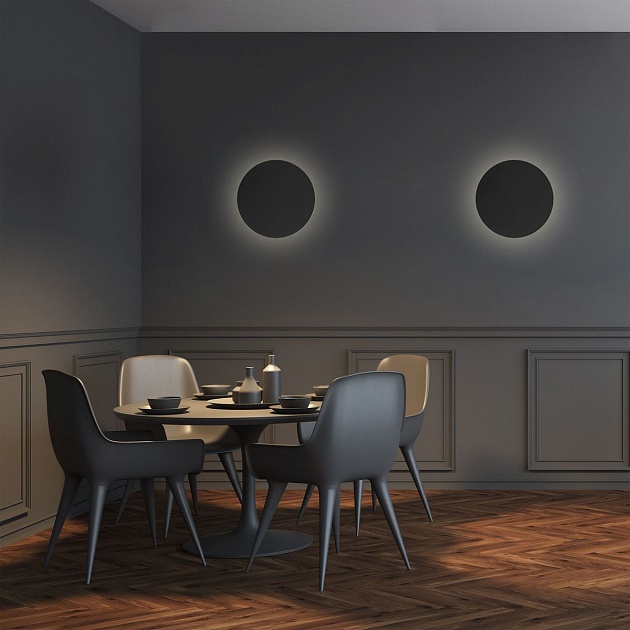 Настенный светильник TK Lighting 6013 Luna Black изображение 3 Настенный светильник TK Lighting 6013 Luna Black Фото № 3