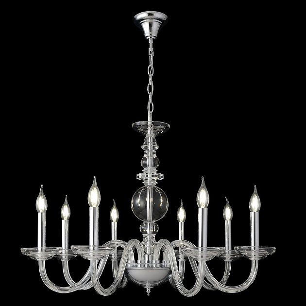 Подвесная люстра Crystal Lux ARABESQUE SP8 CHROME изображение 1 Подвесная люстра Crystal Lux ARABESQUE SP8 CHROME Фото № 1