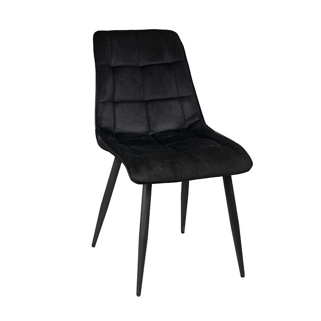 Кухонный стул AksHome Fred черный, велюр 76437 Фото № 1