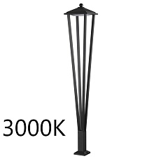 Уличный светодиодный светильник Odeon Light Nature Bearitz 6655/12GA3 4