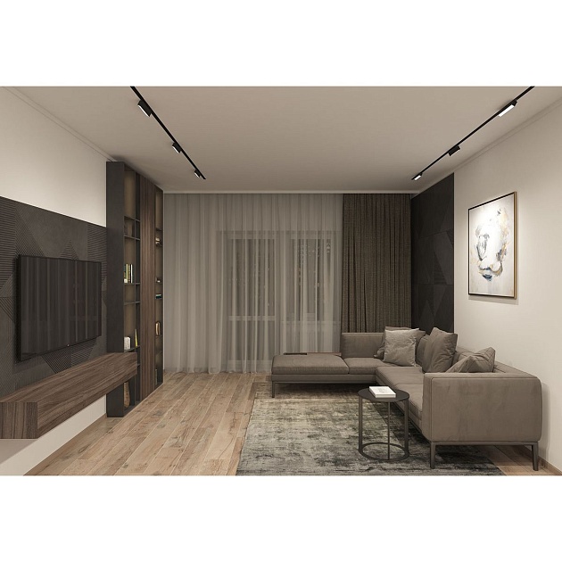 Трековый светодиодный светильник Denkirs Smart Linear DK8009-BK Фото № 5