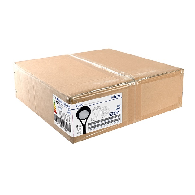 Уличный светодиодный светильник Feron SP7020 48439 изображение 5 Уличный светодиодный светильник Feron SP7020 48439 Фото № 5