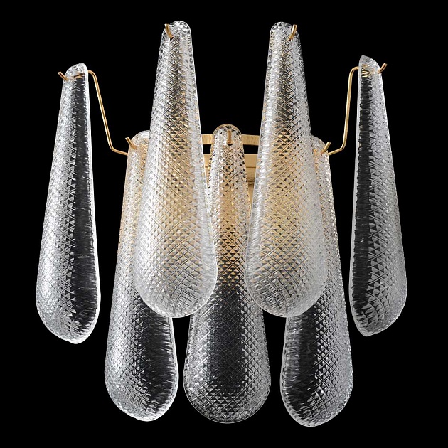 Настенный светильник Crystal Lux FONTAIN AP2 GOLD изображение 2 Настенный светильник Crystal Lux FONTAIN AP2 GOLD Фото № 2