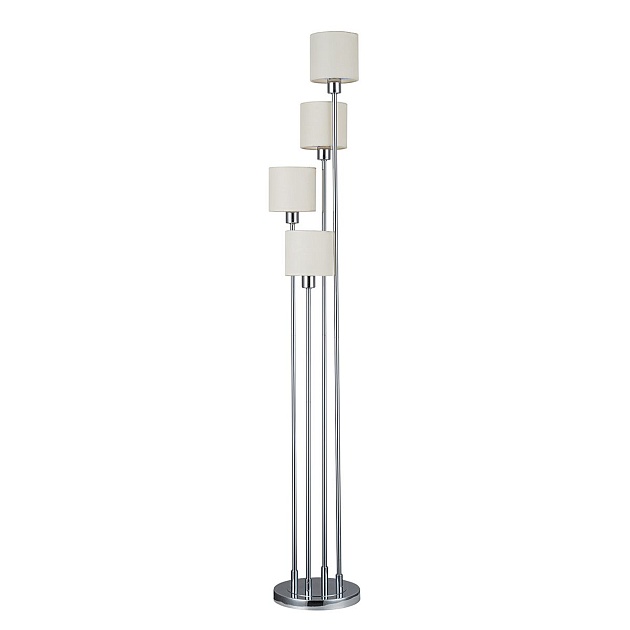 Торшер Escada Denver 1109/4 Chrome/Beige Фото № 1