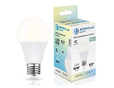 Лампа светодиодная Лон A60 10W 4000K Ambrella light Bulding 601004 1