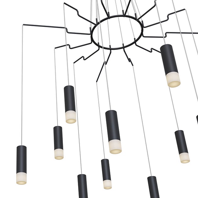 Подвесная люстра Maytoni Davida MOD035PL-12B изображение 3 Подвесная люстра Maytoni Davida MOD035PL-12B Фото № 3