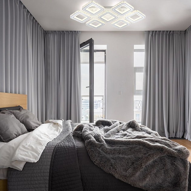 Потолочная светодиодная люстра Escada Avolon 10261/7LED изображение 4 Потолочная светодиодная люстра Escada Avolon 10261/7LED Фото № 4