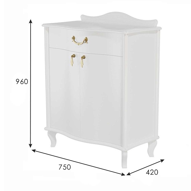 Комод Мебелик Джульетта 008553 изображение 3 Комод Мебелик Джульетта 008553 Фото № 3