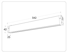 Трековый светодиодный светильник Ambrella Light Track System Magnetic 220V GL1271 2