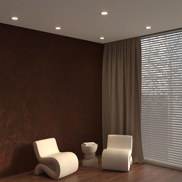 Встраиваемый светодиодный светильник Novotech Spot Drum 359414 Фото № 3