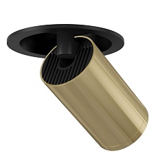 Встраиваемый спот Maytoni Technical Focus S C048CL-1BG (C048CL-01B+TRA020-01G) 1