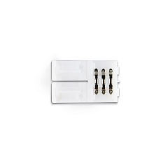 Коннектор прямой Ambrella Illumination LED Strip для светодиодной ленты 2835 (10шт) GS6101