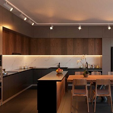 Трековый светильник однофазный двухжильный Novotech SELENE 359155 2