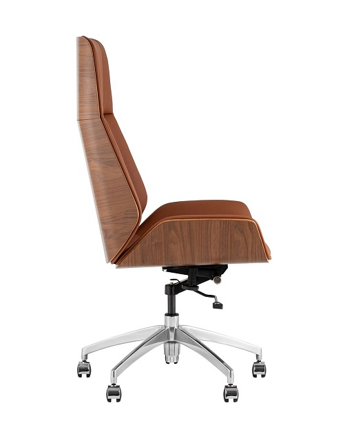 Кресло руководителя TopChairs Crown SN A312 8383-14 walnut back изображение 6 Кресло руководителя TopChairs Crown SN A312 8383-14 walnut back Фото № 6