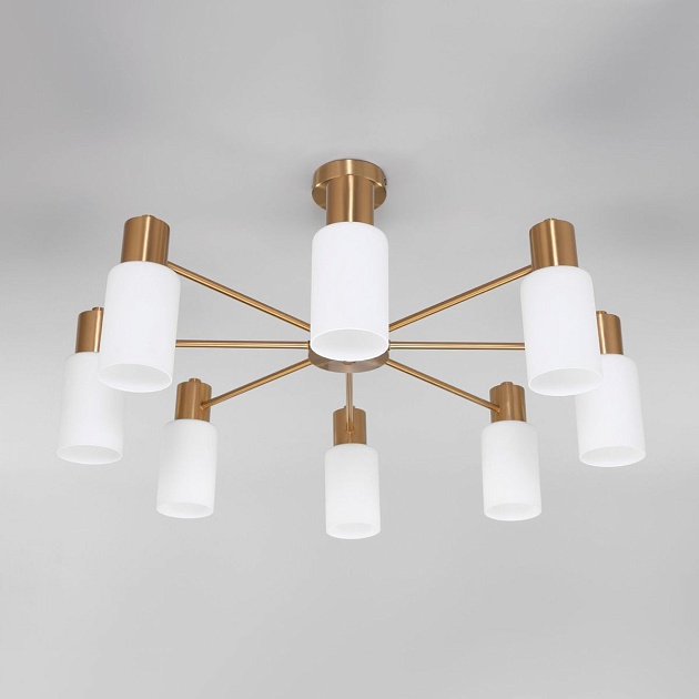 Потолочная люстра Eurosvet Vegga 70160/8 латунь Фото № 5