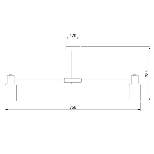 Потолочная люстра Eurosvet Vegga 70160/12 хром Smart Фото № 3