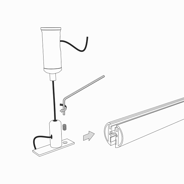 Подвесной комплект Elektrostandard Mini Magnetic 85201/00 a067255 Фото № 2