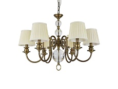 Люстра NEWPORT 3106/C black brass без абажуров 1