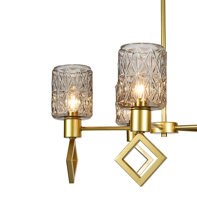 Подвесная люстра Indigo Preda V13025/5R Gold V000469 изображение 3 Подвесная люстра Indigo Preda V13025/5R Gold V000469 Фото № 3