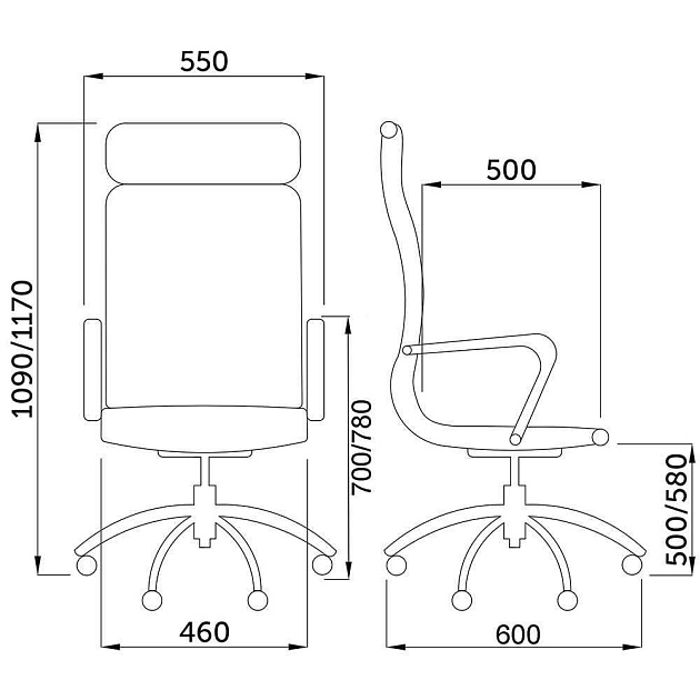 Офисное кресло AksHome City чёрный, экокожа 70014 изображение 2 Офисное кресло AksHome City чёрный, экокожа 70014 Фото № 2