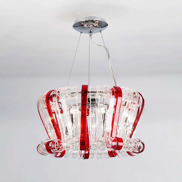 Подвесная люстра Citilux Volution Rosso EL326P09.2 Фото № 12