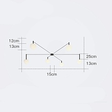Потолочный светильник Imperium Loft Rangel 167197-26 3