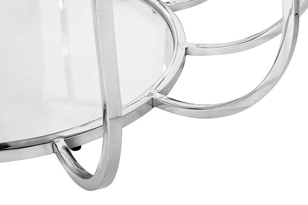 Журнальный стол Garda Decor 13RXCT4033-Silver изображение 3 Журнальный стол Garda Decor 13RXCT4033-Silver Фото № 3