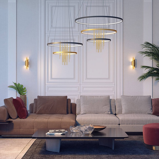 Подвесной светодиодный светильник Odeon Light L-vision Monica 3901/63L Фото № 7