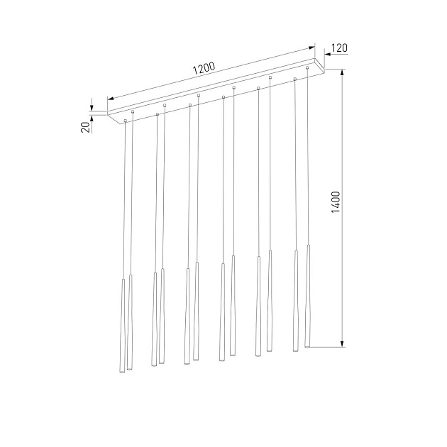 Подвесная люстра TK Lighting 10111 Piano изображение 2 Подвесная люстра TK Lighting 10111 Piano Фото № 2