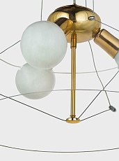 Подвесная люстра Lumina Deco Globo LDP 6018-500 PR+F.GD 2