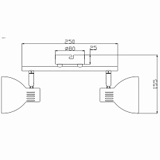 Спот Rivoli Eho 7031-702 Б0047129 1