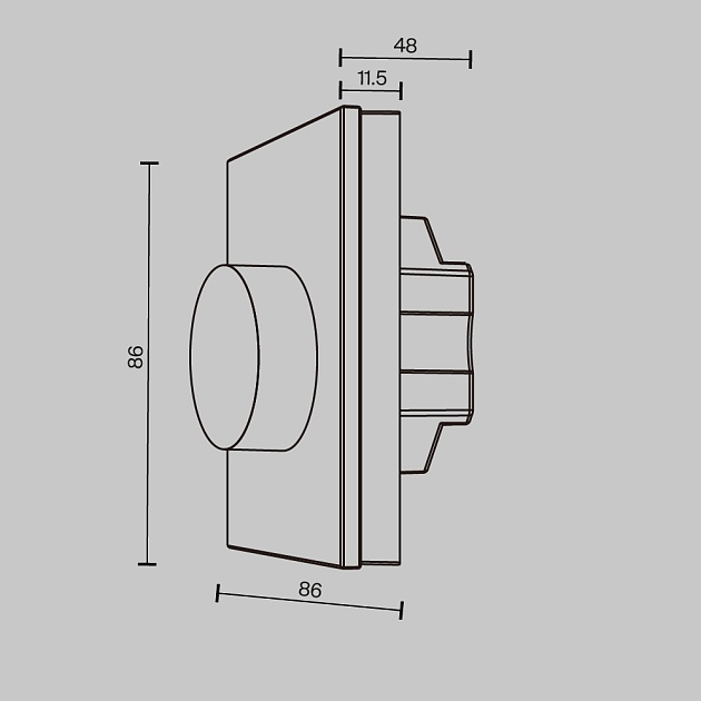 Панель управления Maytoni Lighting control 711026 Фото № 2