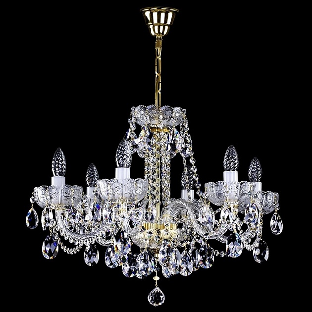 Подвесная люстра Artglass CR 0004-06-20-CE изображение 1 Подвесная люстра Artglass CR 0004-06-20-CE Фото № 1