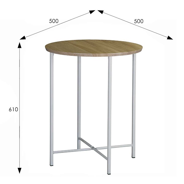 Журнальный стол Мебелик BeautyStyle 16 008491 изображение 3 Журнальный стол Мебелик BeautyStyle 16 008491 Фото № 3