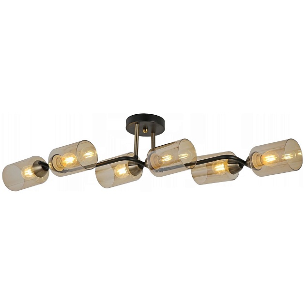 Потолочная люстра Illumico IL8148-6COU-79 BK BR изображение 1 Потолочная люстра Illumico IL8148-6COU-79 BK BR Фото № 1