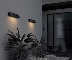 Уличный настенный светодиодный светильник Maytoni Trupp O429WL-L10GF3K 2