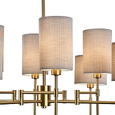 Подвесная люстра Indigo Plisse 13033/8R Brass V000537 2