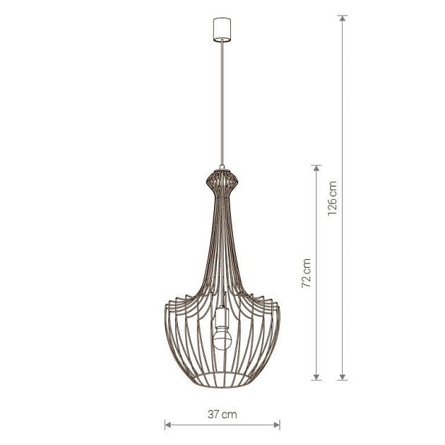 Подвесной светильник Nowodvorski Luksor 8853 Фото № 2