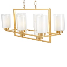 Подвесная люстра Lumina Deco Lino LDP 1239-8 F.GD 4