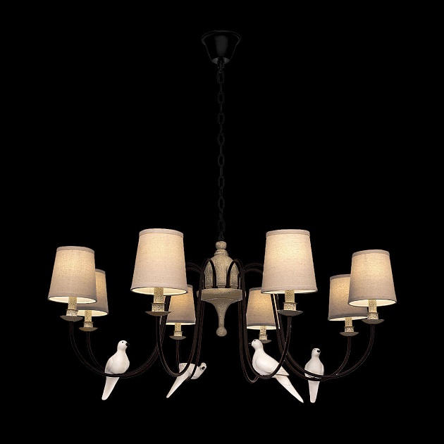 Подвесная люстра Loft IT Birds Loft1029A-8 Фото № 2