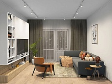 Шинопровод Denkirs Solid Base TR1001-WH/1 4