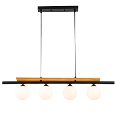 Подвесная люстра Indigo Mitezza 10013/4P Black V000193