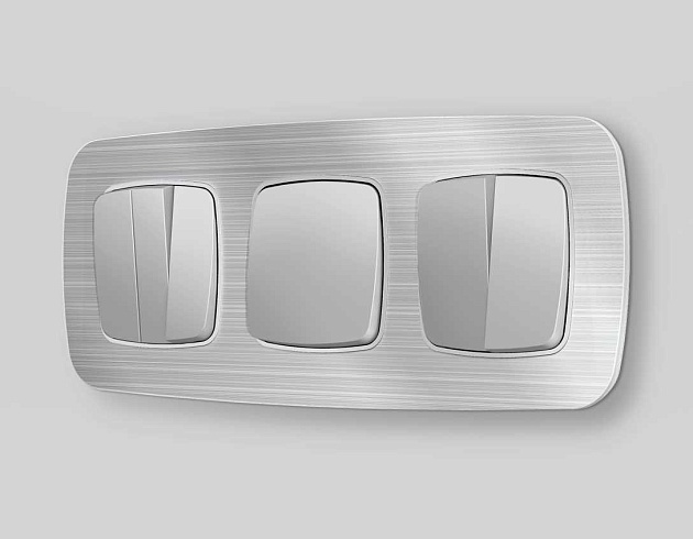 Лицевая панель выключателя AMBRELLA VOLT OP4010 Фото № 2