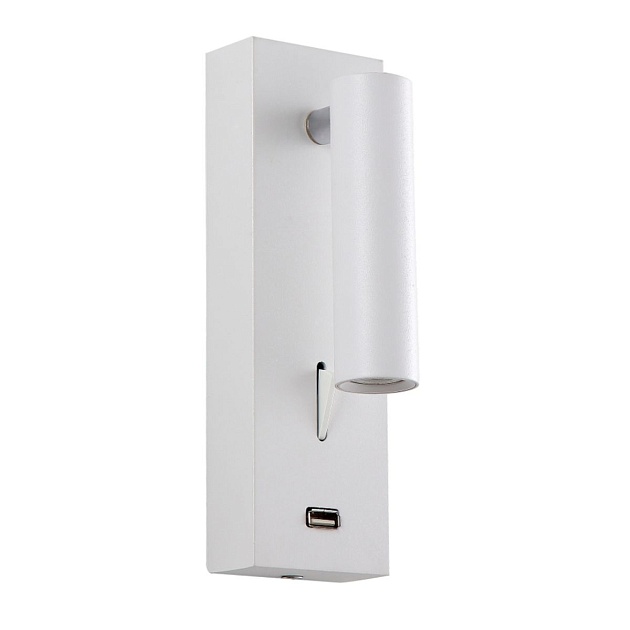 Настенный светильник Crystal Lux CLT 210W USB WH Фото № 4