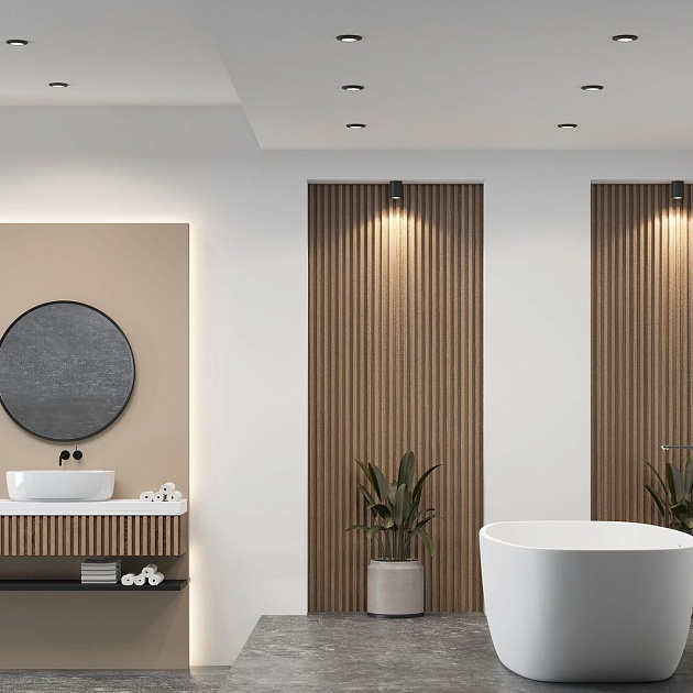 Встраиваемый светильник Denkirs Facet DK3016-BK Фото № 6